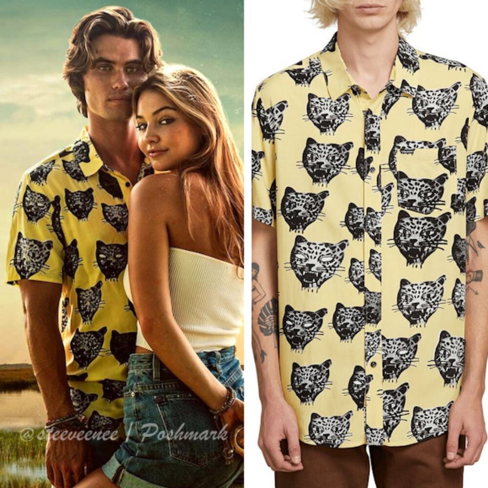Volcom Ozzie Cat Short Sleeve Shirt ASO John B Outer Banks